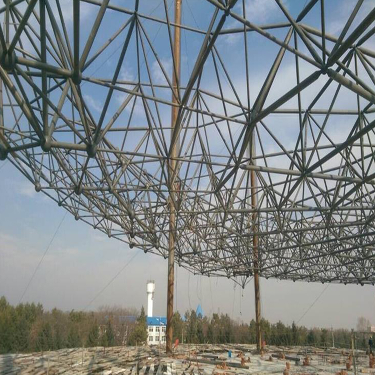 梅州球形网架钢结构施工方案